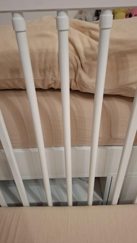 Postieľka 3v1, so spúšťacou bočnicou, vyberateľným, 