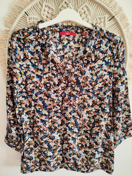 Kvietkovaná blúzka s.oliver, s.oliver,m