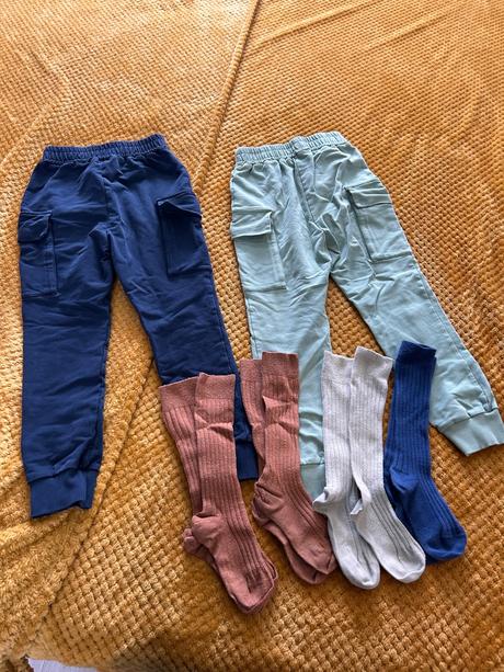 Balik oblecenia teplaky+podkolienky, 104–116