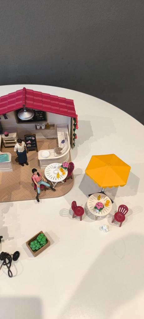 Kaviareň pre kone, plus stajňa, 