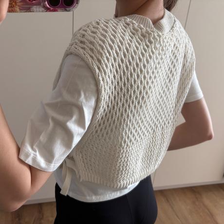 Tričko s pletenou vestou, zara,s
