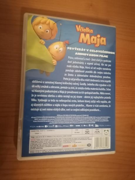 Včielka maja vo filme dvd, 