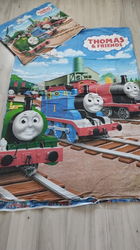 Obliečky mcqueen a vláčik tomáš, šírka (cm): 140,dĺžka (cm): 200