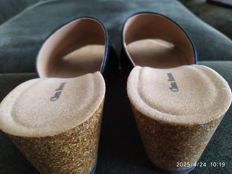 Šľapky čierne č.41, clara barson,41