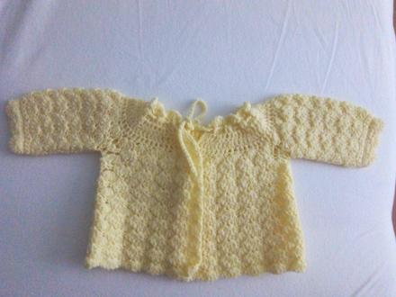 Háčkovaný svetrík handmade, 68