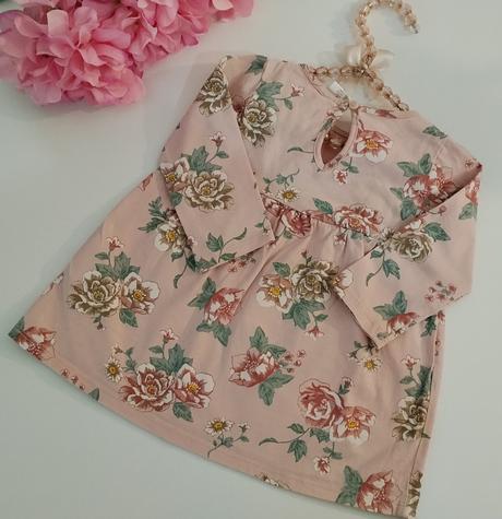 H&m romantické kvetinové šaty pre dievčatko, h&m,68