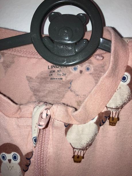 Pyžamo - overal - sovičky, lindex,92