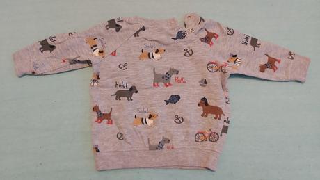 Mikina psy h&m 68, h&m,68