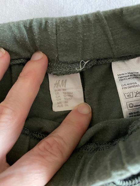 Tepláky dinosaury (v. 12-18m), h&m,86