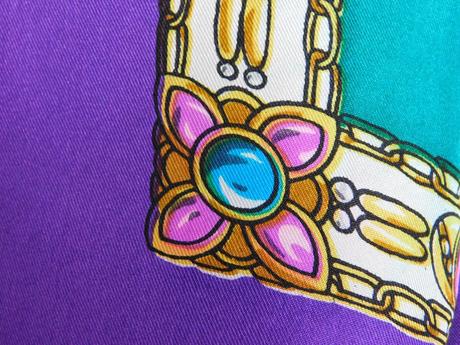 Kvalitná luxusna hodvabna elegantná šatka, xl