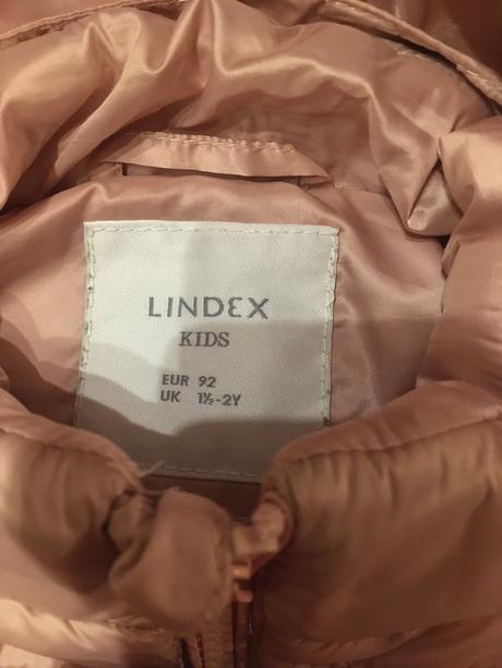 Ružová vetrovka lindex vel.92, lindex,92