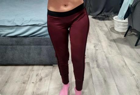 Pohodlné elastické tepláky 38/40, adidas,m