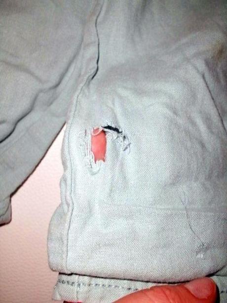 Štýlové roll-up nohavice pre 5-6 roč. slečnu, next,116