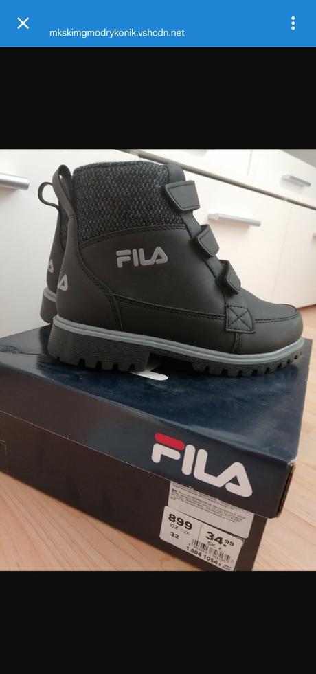 Nenosené fila topanky, fila,32