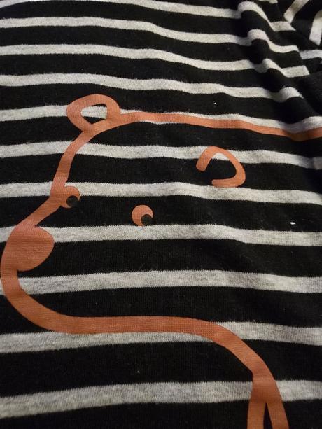 Tričko s medveďom, topomini,80