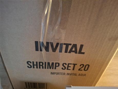 Nový akváriový set invital shrimp led 20 liter, 