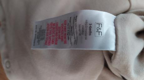 Nohavice menčestrové 3-6m, f&f,68