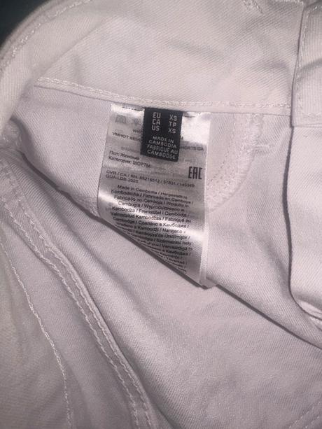Rifle denim a kratase vero moda v.34..xs, 34