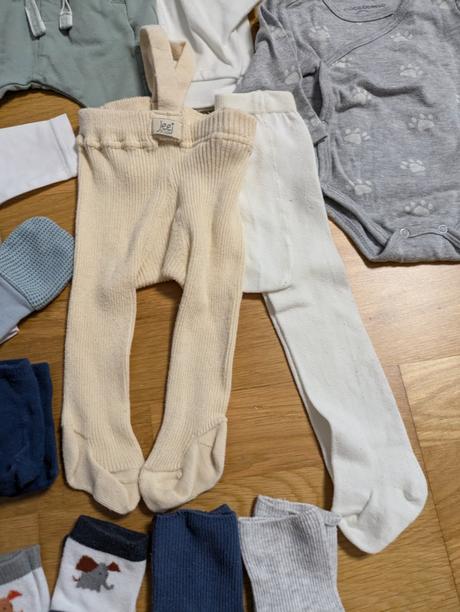 Balík oblečenia pre bábätko, 50–62