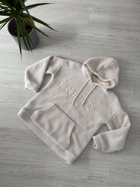 Mp hrubá krémová mikina, s