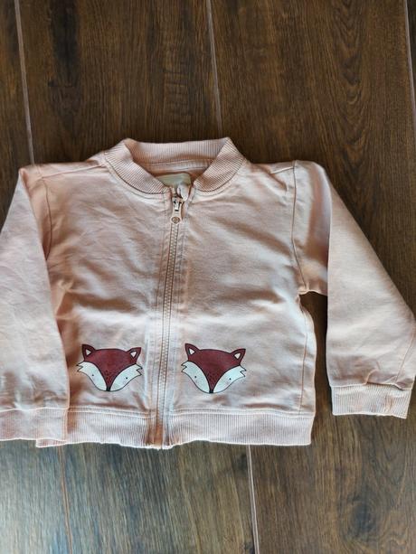 Mikina veľ. 86, fox & bunny,86