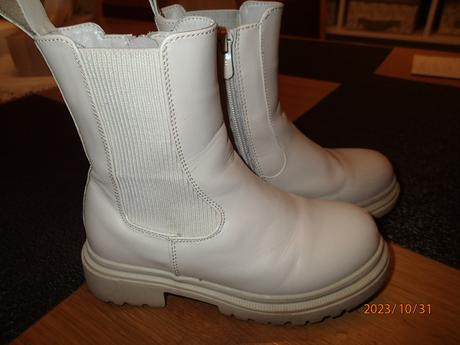 Béžové zimné čižmy, nelli blu,33