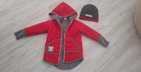 Zimna bunda funny bunny a ciapka, funny bunny,104