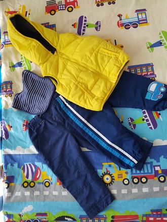 Jesenný balík oblečenia, 68–80