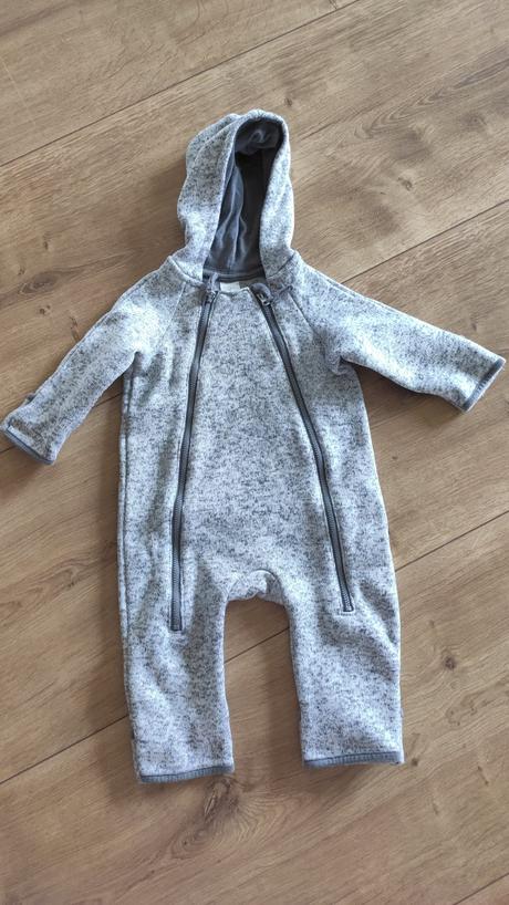 Flísový prechodný overal, h&m,68