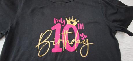 Tričko  - my 10th birthday, 140