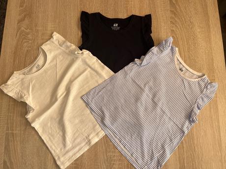 Tričká, h&m,128
