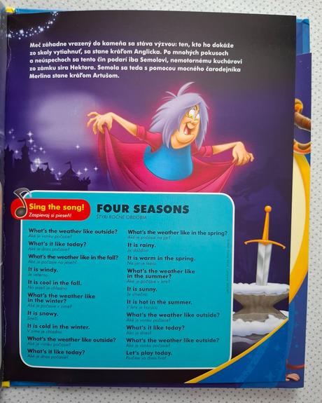 Disney "klasické rozprávky" (kniha, cd, hry) sj/aj, 