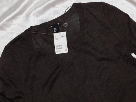 Predlzeny pulover/saty, h&m,38