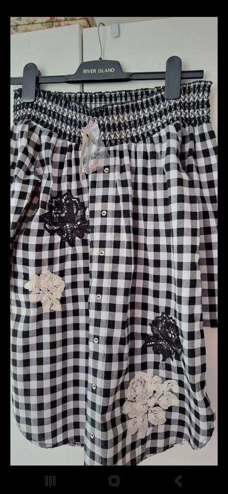 Dámske tričko/košeĺa, nové, zn. river island, river island,s