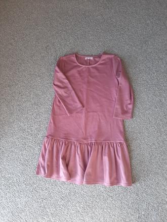 Ruzove saty, sinsay,xs