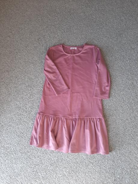 Ruzove saty, sinsay,xs