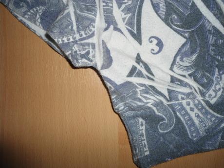 Modrosive damske tricko, s