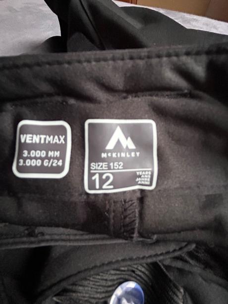 Turistická bunda a nohavice- softshell, mc kinley,152