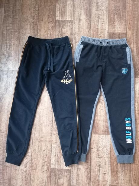 2x teplaky, velk. 140-146, 140