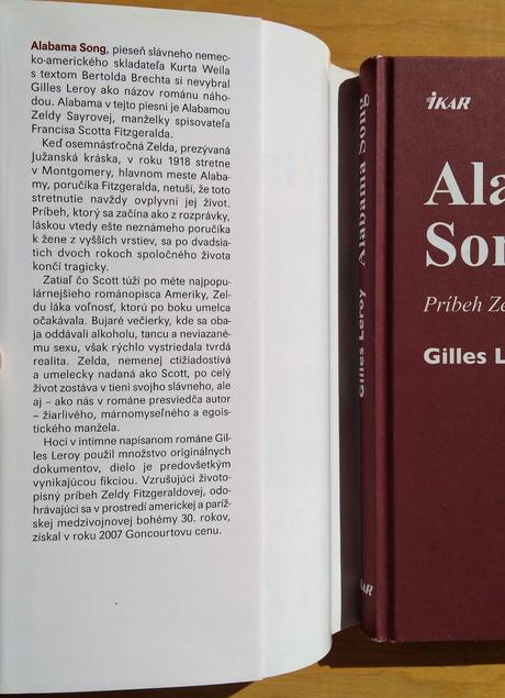 Alabama song, príbeh zeldy fitzeraldovej,