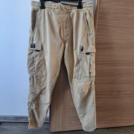 Pánske kapsáčové pohodlné nohavice, pull&bear,m