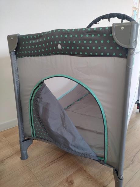 Babyono postieľka cestovná s doplnkami 2v1 mint a, šírka (cm): 60,dĺžka (cm): 120