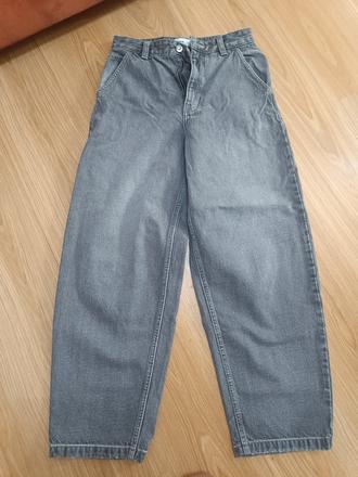 Šedé rifle, bershka,34