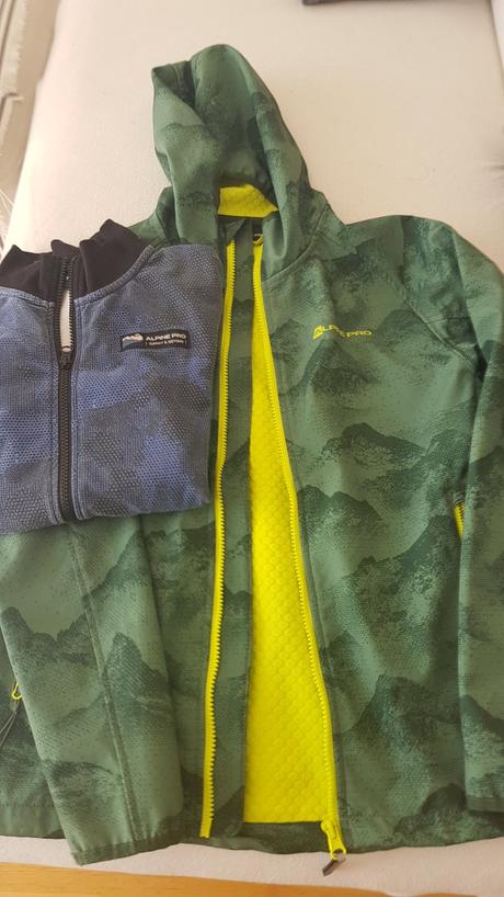 Softshelova bunda, alpine pro,158