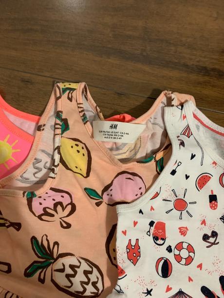 Balík oblečenia leto 98/104, 86–98