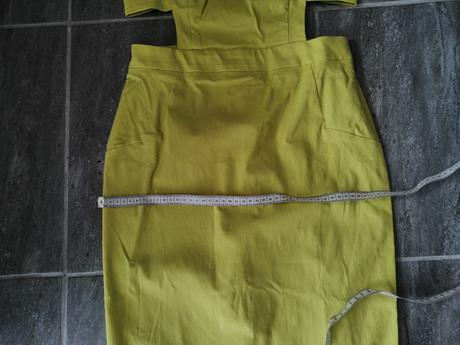 Žlté šaty asos, v40, 40