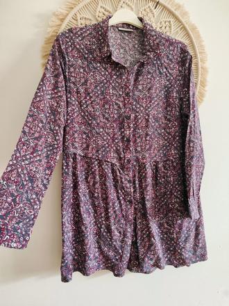 Predĺžená blúzka, l