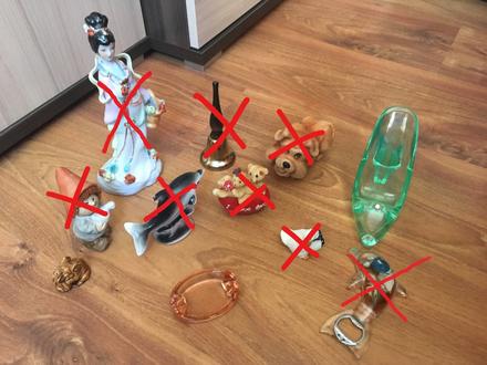 Dekorácie, sošky, drobnosti,