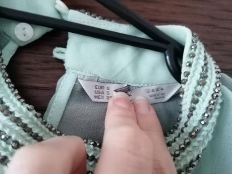 Krásna blúzka na tielko, zara,s