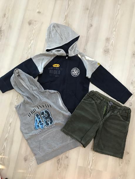 Mikina vesta kratasy, 104–116